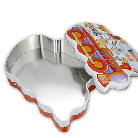 custom shape sugar tin box